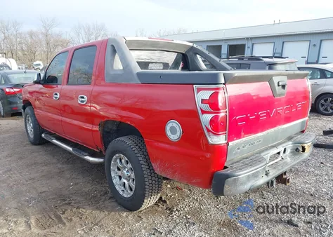 2005 Chevrolet Avalanche 1500 Z66 from USA, damaged, VIN 3GNEC12Z45G280188